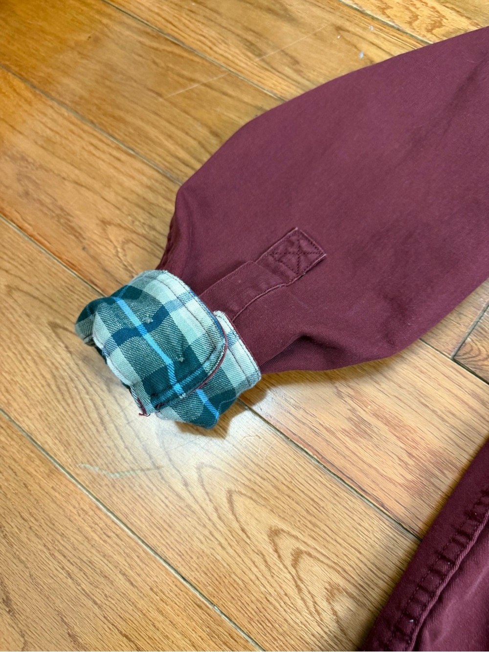 L.L.Bean 90s Flannel Lined Hurricane Shirt Gorpcore - Picture 5 of 8